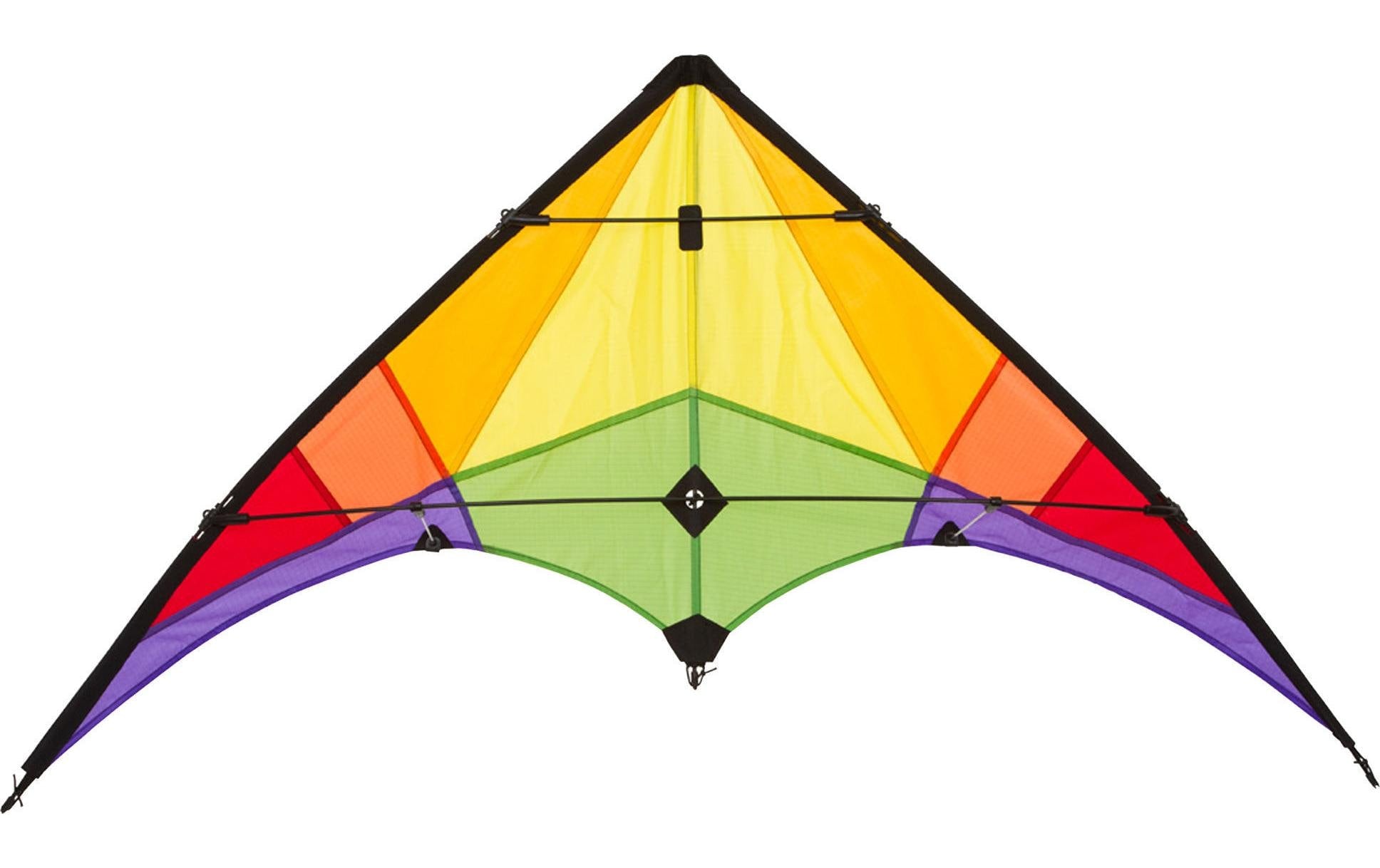 Lenkdrachen Rookie Rainbow Alter: 8+, Masse 120x60 cm
