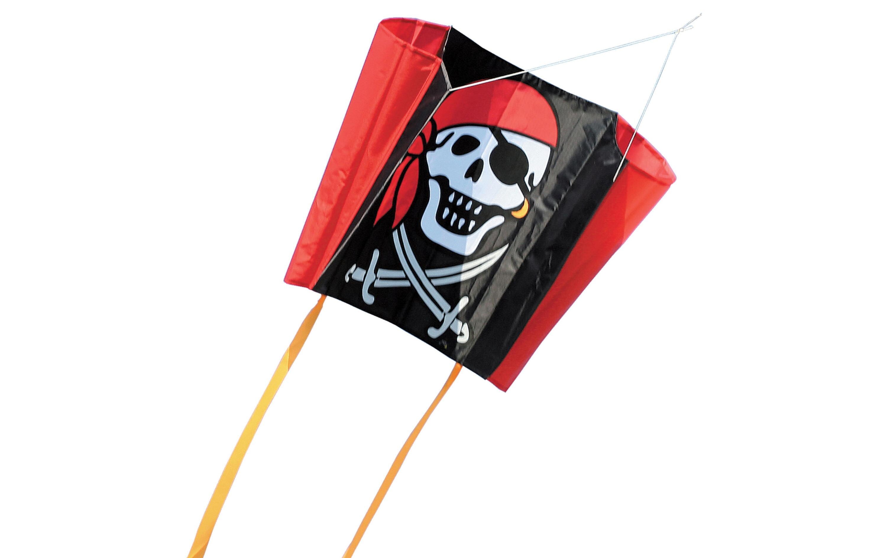 Lenkdrachen Sleddy Jolly Roger Alter: 5+, Masse 76x50 cm