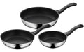 WMF Pfannen-Set Devil 3-teilig Edelstahl, PTFE-Beschichtung