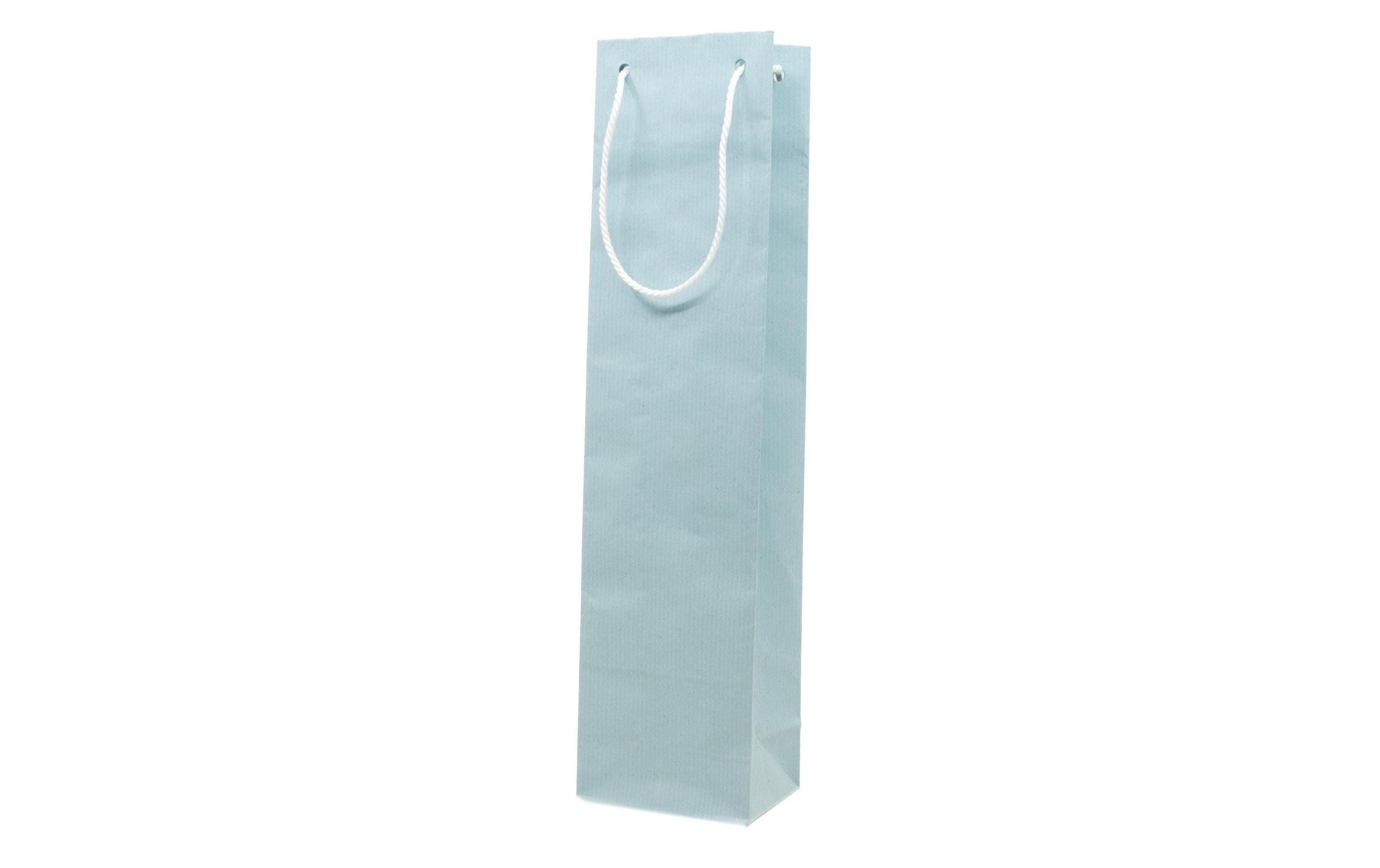 B+C Geschenktaschen 9 x 36 x 7 cm Uni, hellblau