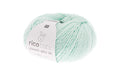 RICO Baby Classic Glitz DK, mint, 165 m 50 g, 48 % PAN, 48 % PA, 4 % Polyester