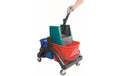 Leifheit Professional Nasswischwagen Duo mit zwei Eimer
