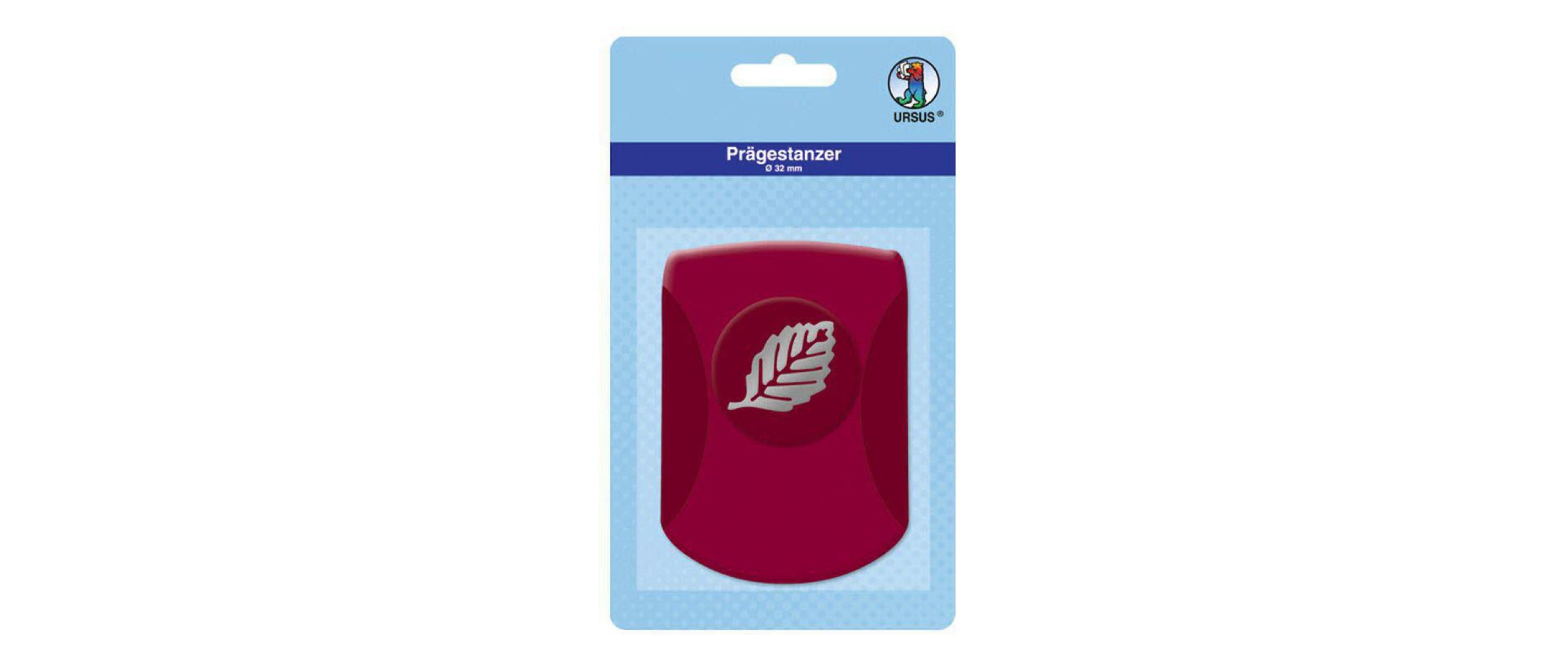 URSUS Prägestanzer Blatt 3.2 cm für Papiergrössen bis zu 240g/m2