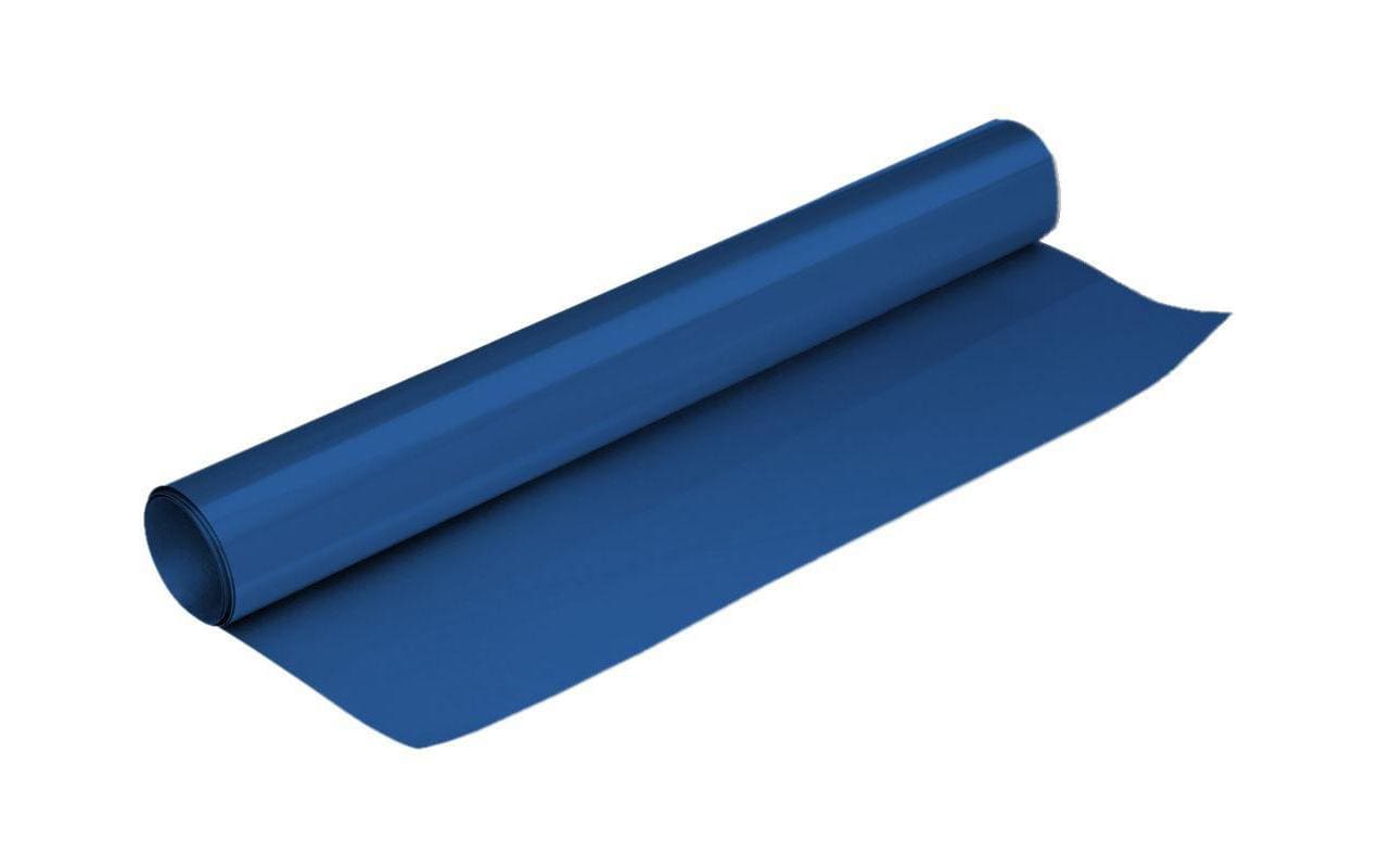 Oracover-Bügelfolie, transparent blau 2m, zur Bespannung von Flugmodellen