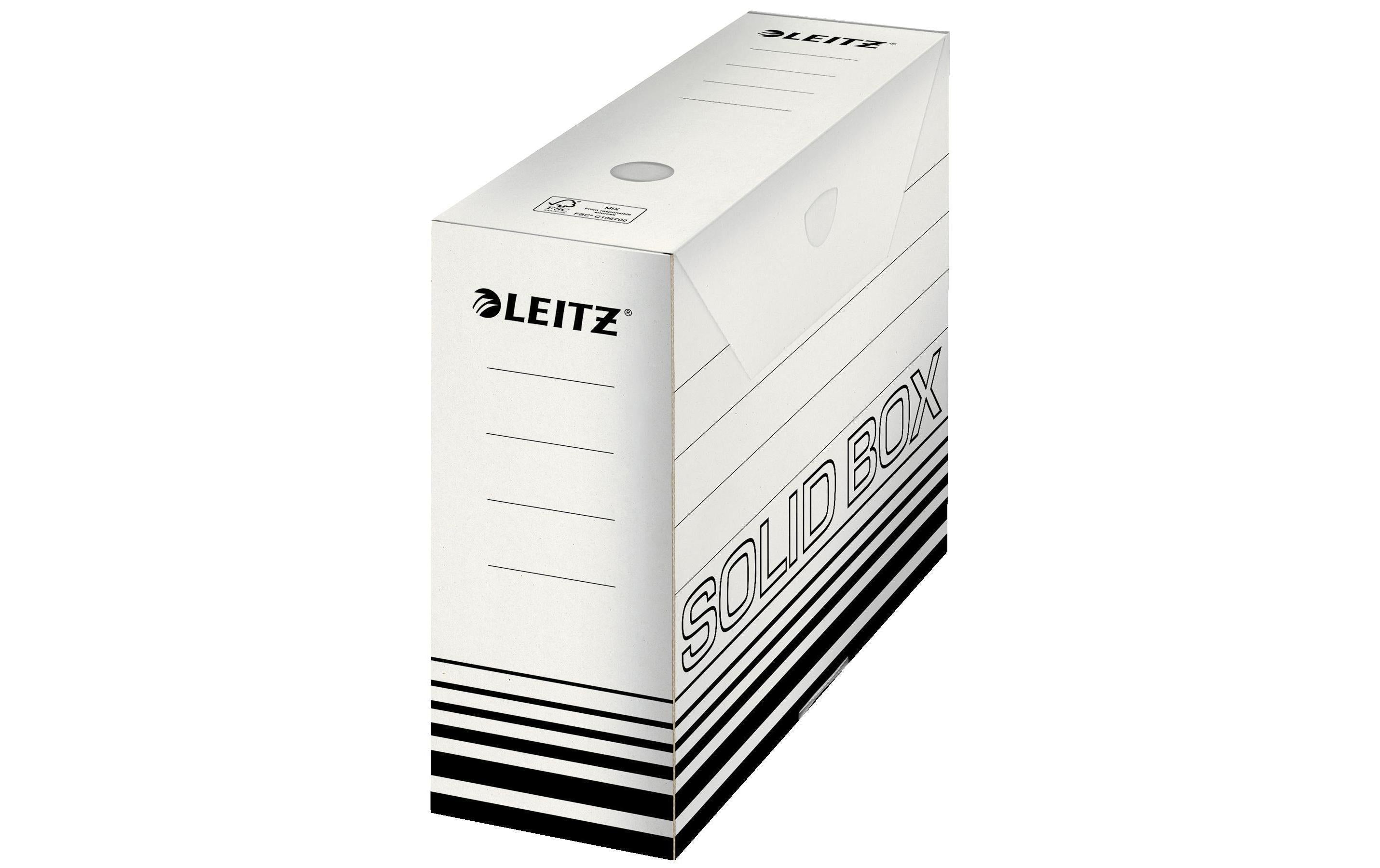 Leitz Solid Archivbox 100mm weiss, 10 Stk.