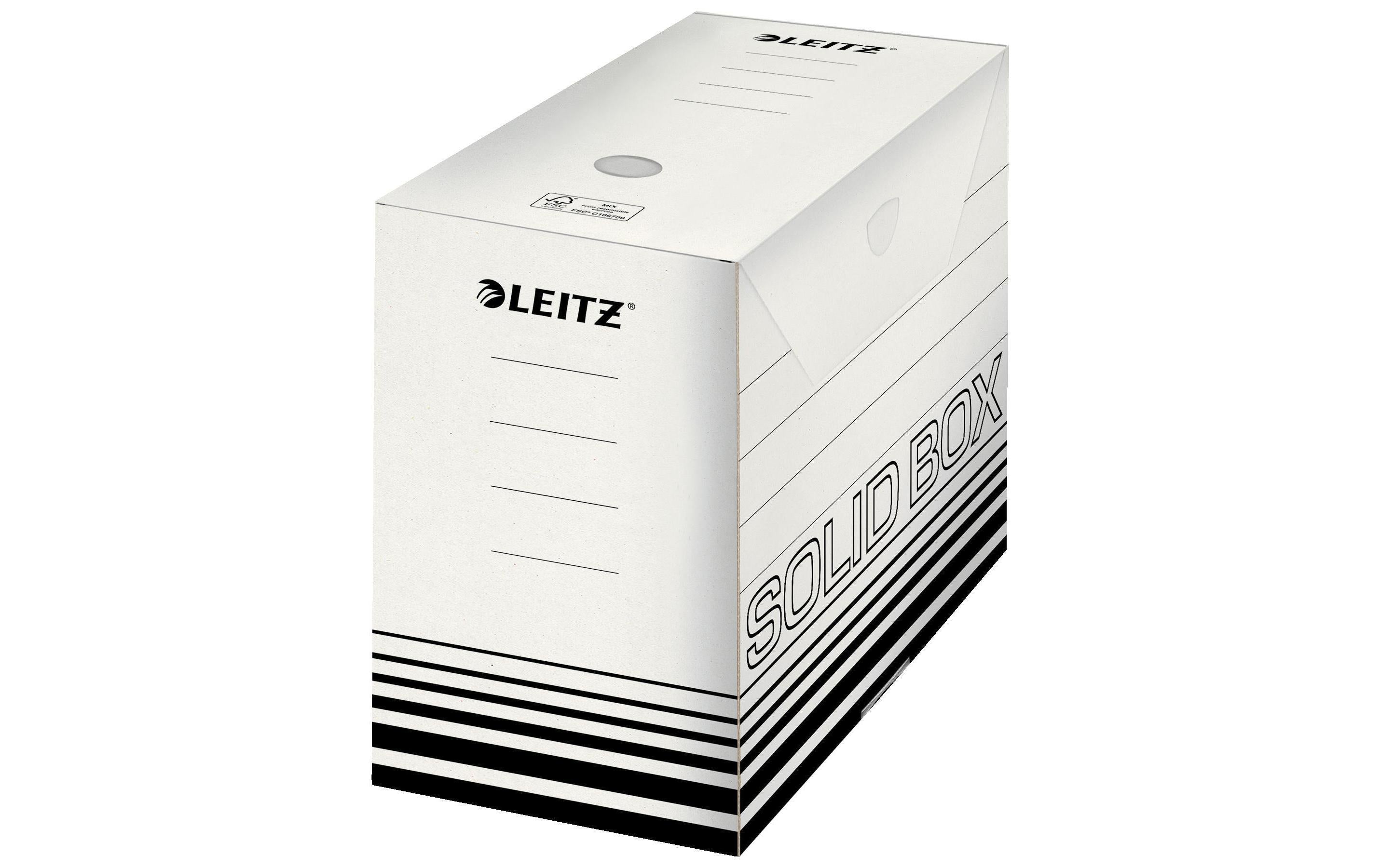 Leitz Solid Archivbox 150mm weiss, 10 Stk.