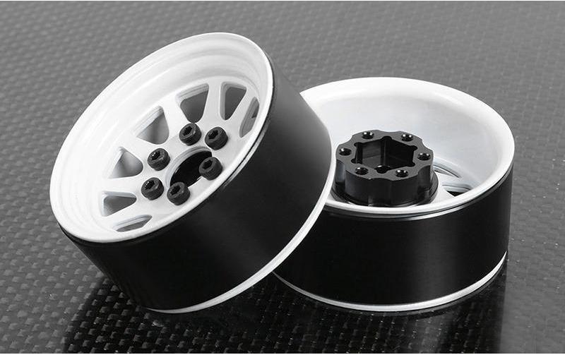 RC4WD 1.9" Stahl Beadlock Felgen, weiss
