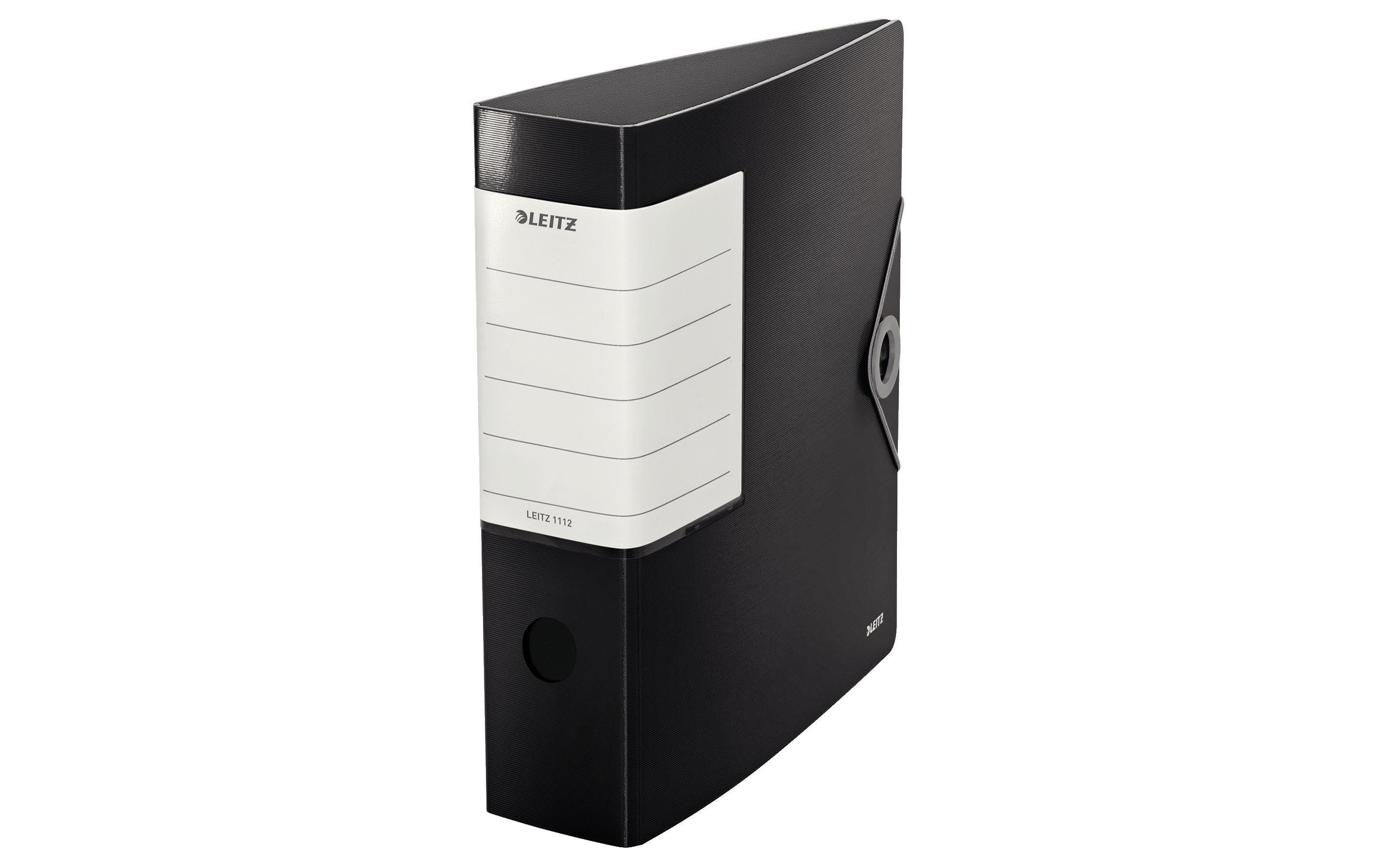 Leitz Qualitäts-Ordner Solid 82mm 180° schwarz