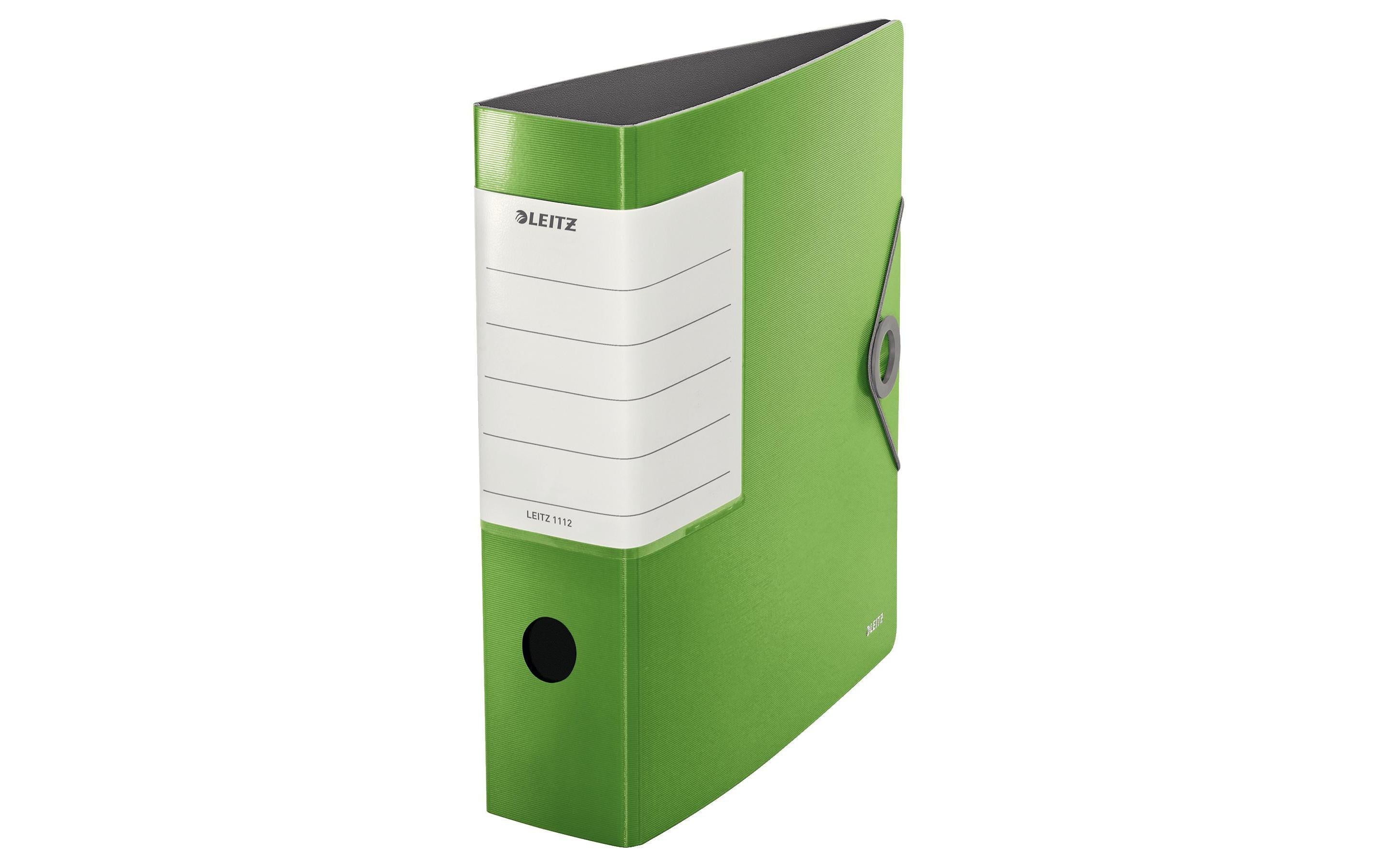 Leitz Qualitäts-Ordner Solid 82mm 180° hellgrün