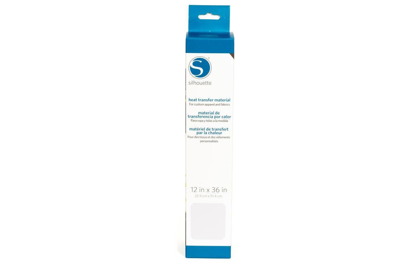 Silhouette Aufbügelfolie glatt, weiss 1 Rolle, 30.5 cm x 91.4 cm