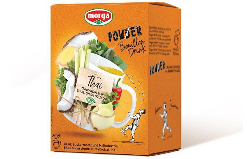 PowerPowder BouillonDrink Thai Bio 10x 4 g