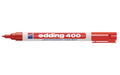 Edding Permanent  Marker 400, rot 1 Stk., Strichbreite ca. 1 mm