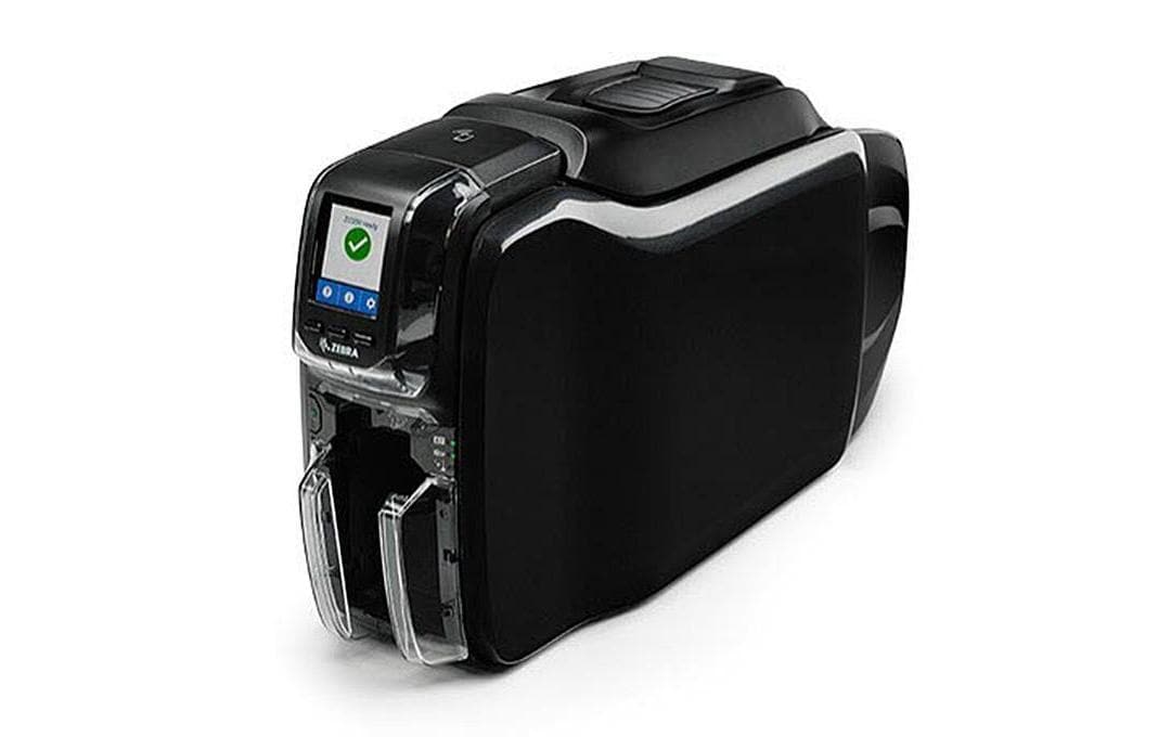 Zebra Kartendrucker ZC350 Series Dual USB/LAN, Display