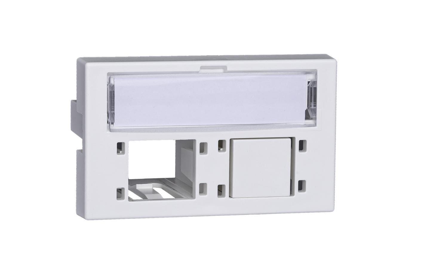R + M FLF DA-Dose 2 2 Port Cat 6A 8 weiss