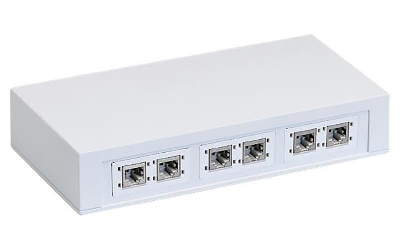 R+M Kompaktgehäuse 3x 2 Port weiss