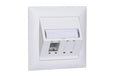 R+M UP DA-Dose EDIZIOdue 88x88 2 Port Cat 5 6 weiss