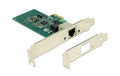 Delock PCI-Express Netzwerkkarte, 1Gbps Intel i210 Chipset, inkl.LP Slotblech
