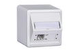 R + M AP DA-Dose EDIZIOdue 74x74 H54, 2Port Cat 6A 8.1 weiss