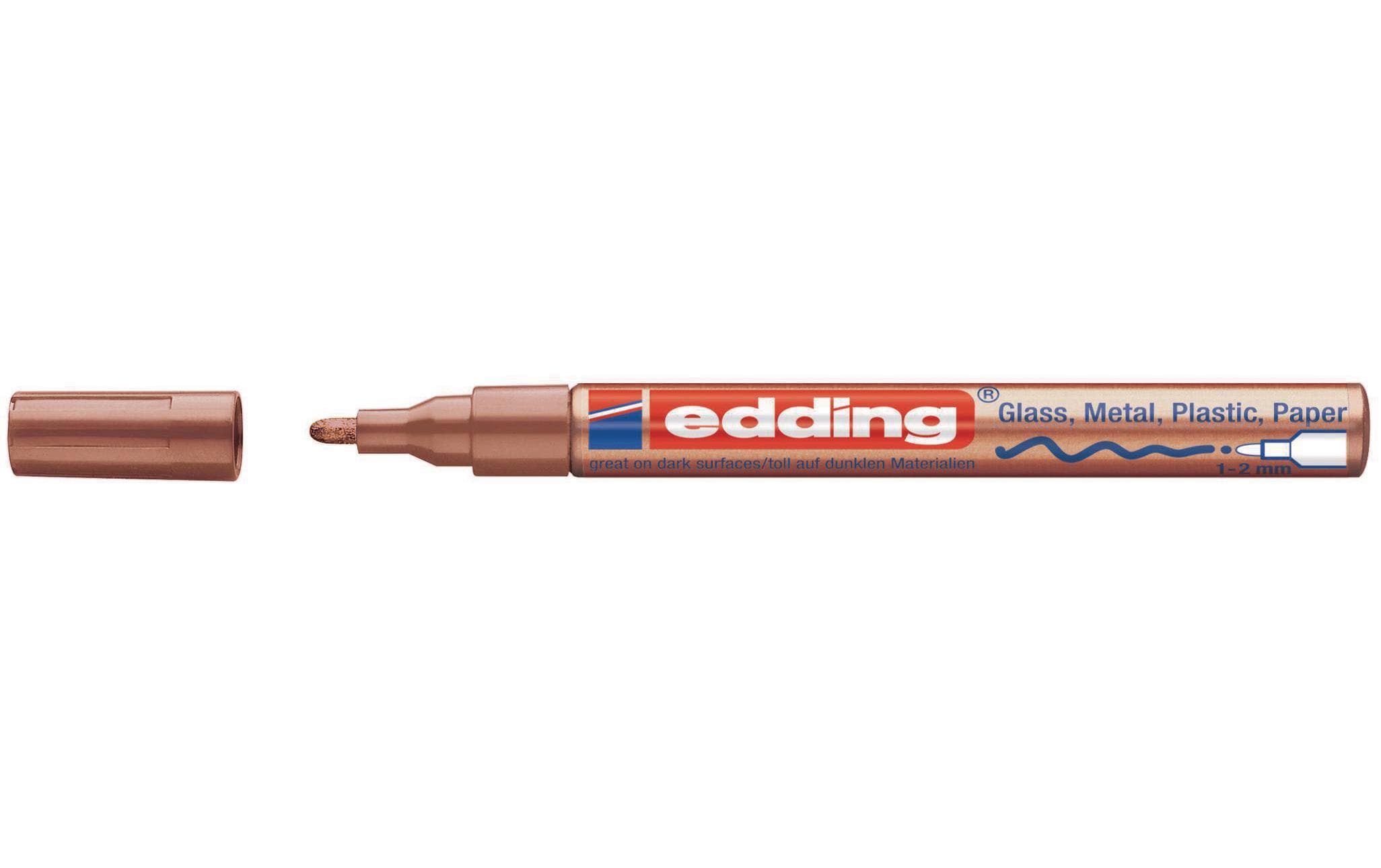 Edding Lackmarker 751-CREA kupfer