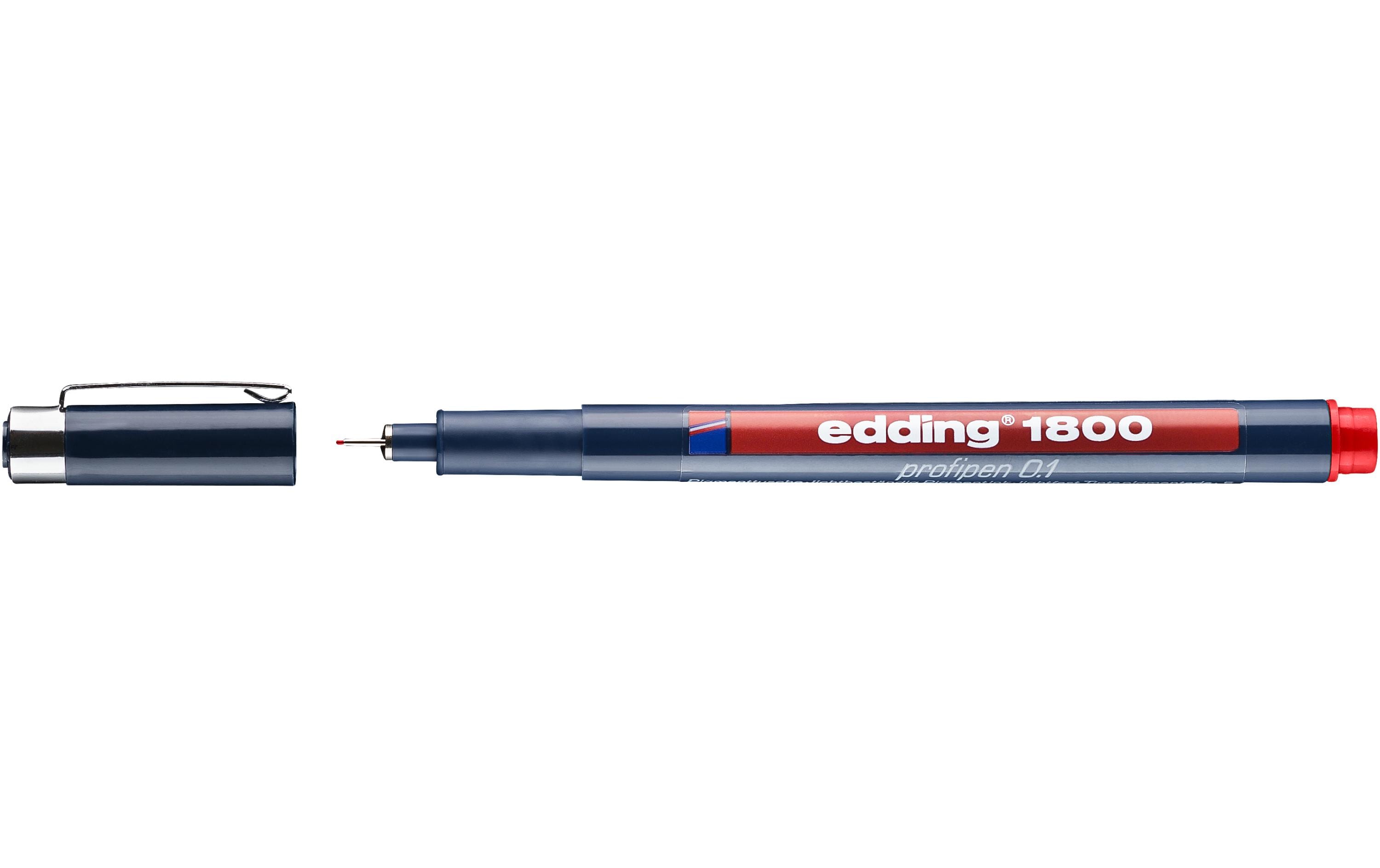 Edding Profipen 1800 0,25 mm rot