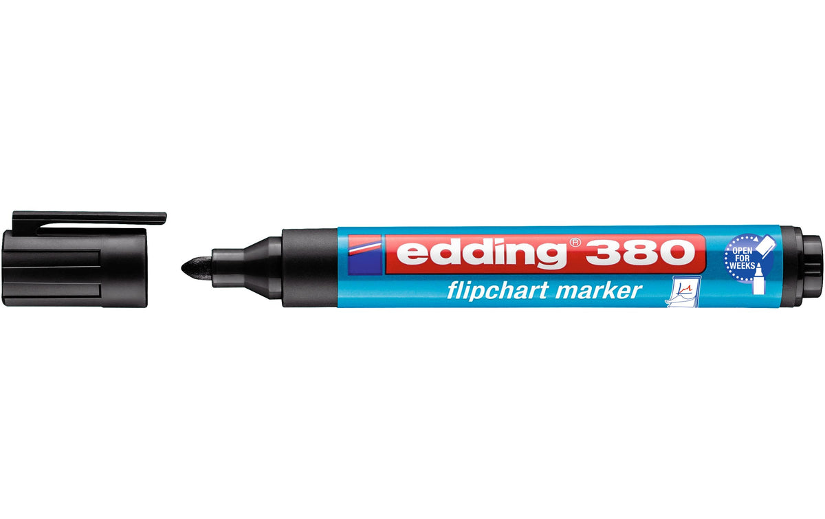Edding Flipchartmarker 380 schwarz