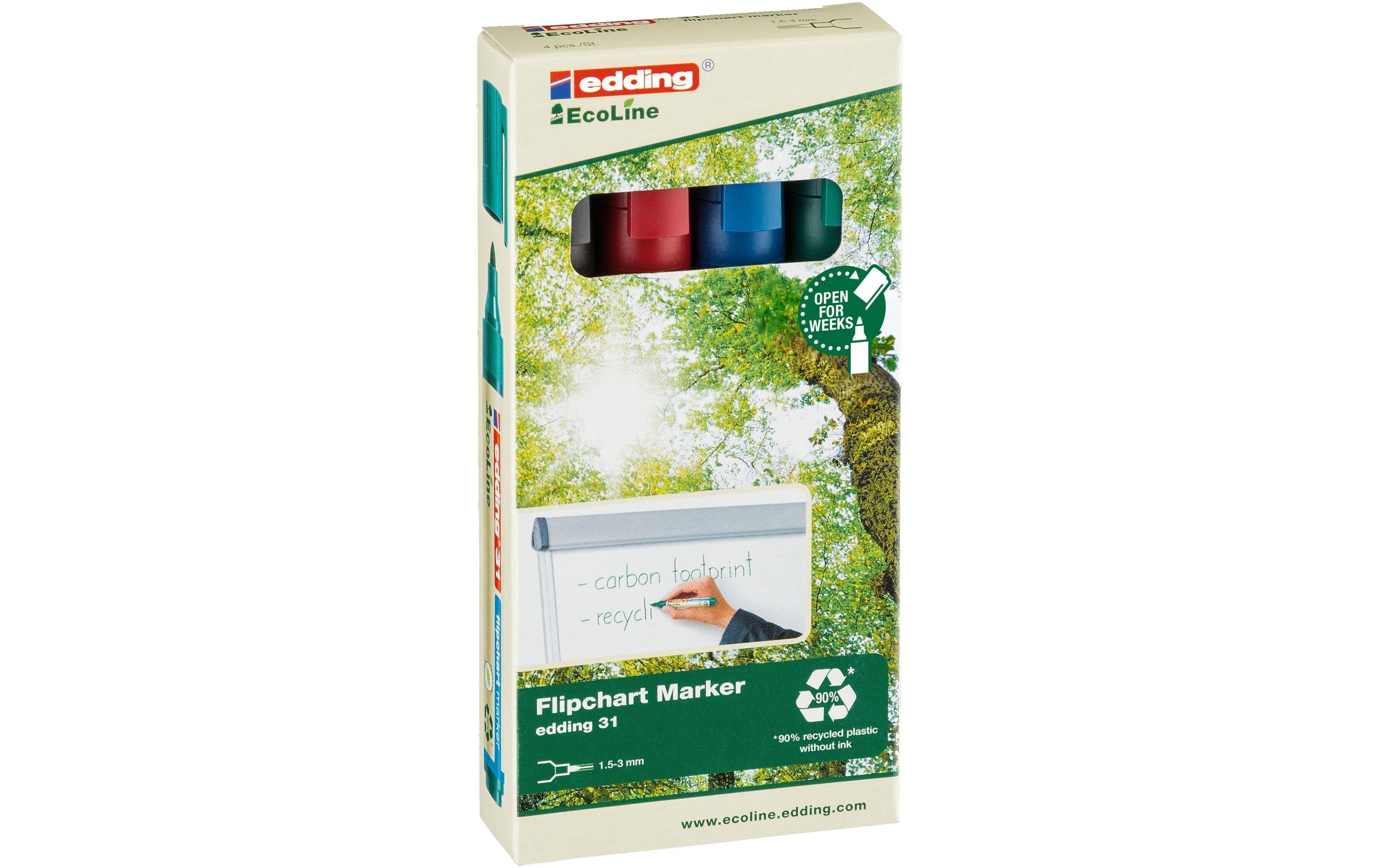 Edding Flipchartmarker 31 E-4 EcoLine assortiert