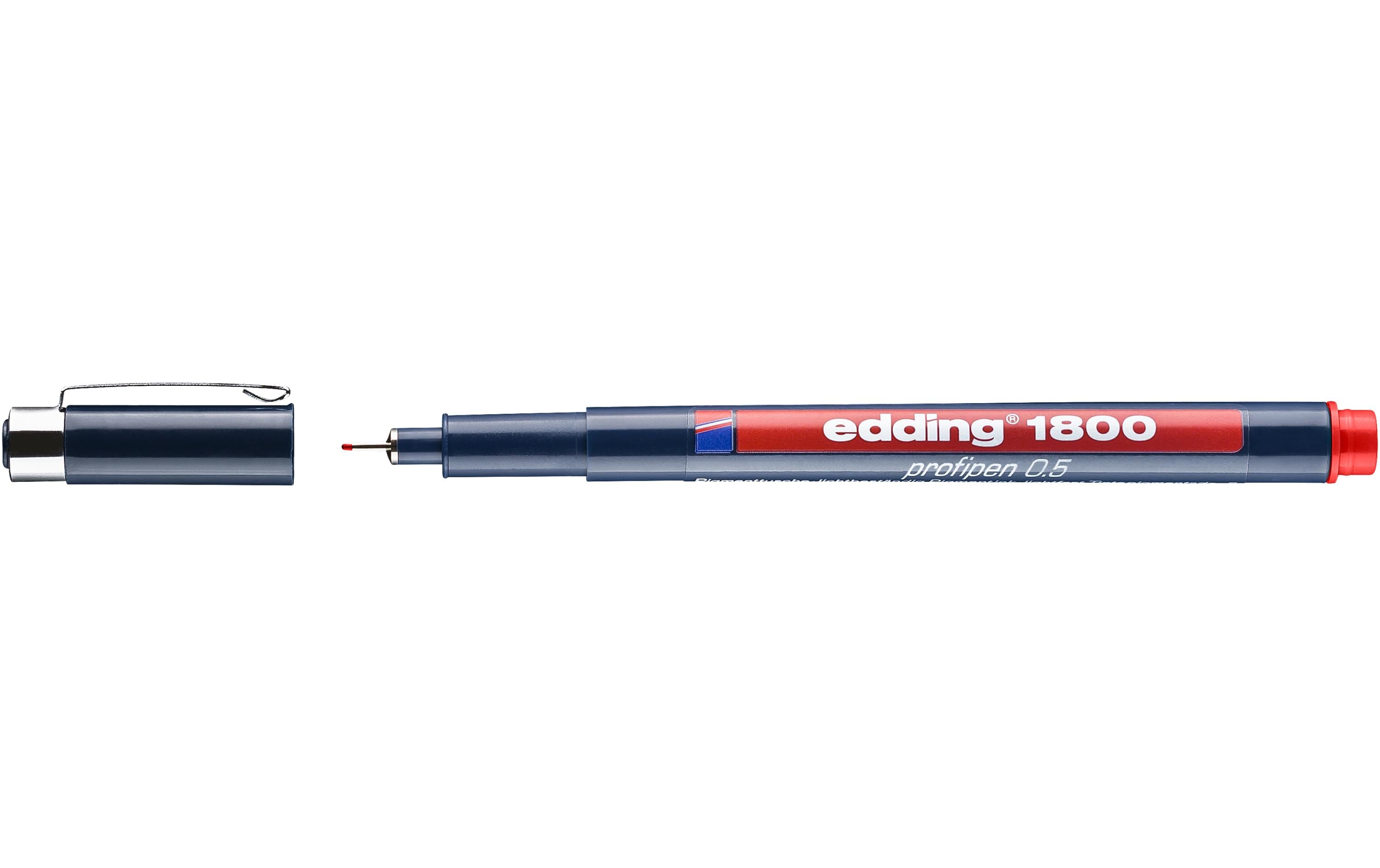 Edding Profipen 1800 0,5mm rot