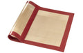 XAVAX Backmatte aus Silikon eckig 40 x 30cm, rot, braun