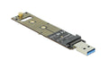 Delock M.2 NVMe PCIe SSD, mit USB 3.1 Konverter mit USB 3.1 Gen.2