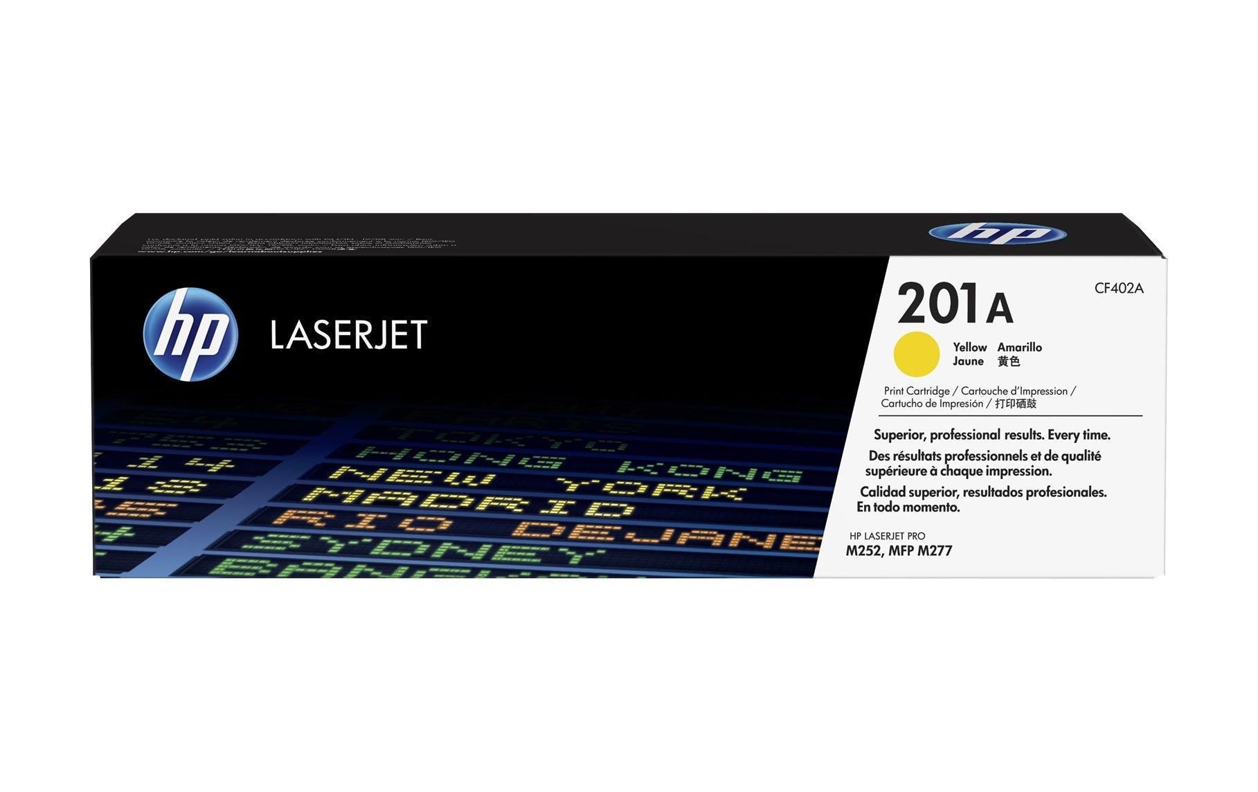 HP Toner 201A - Yellow (CF402A) Seitenkapazität ~ 1'400 Seiten