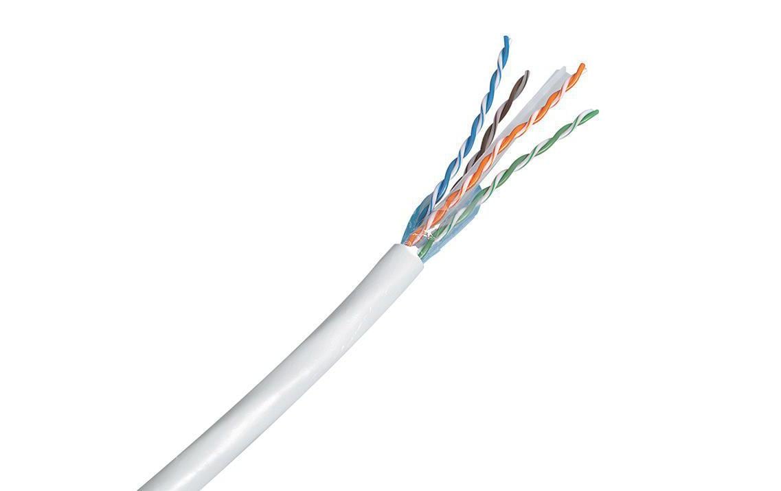 R+M Installationskabel U/UTP Cat 6 LSZH Mantel 305M weiss