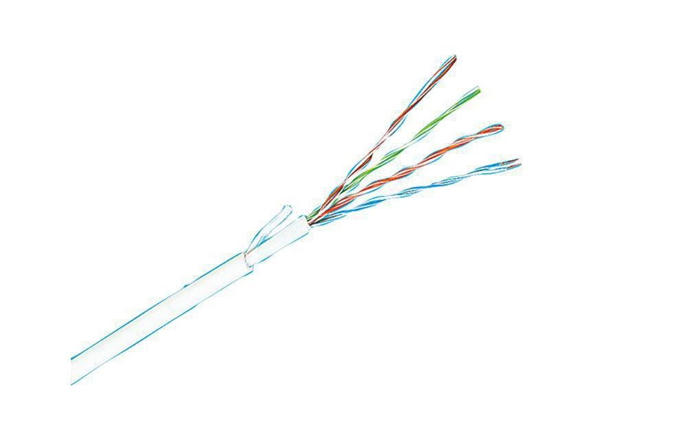 R+M Freenet Installationskabel U/UTP Cat 5E PVC Mantel 305M grau