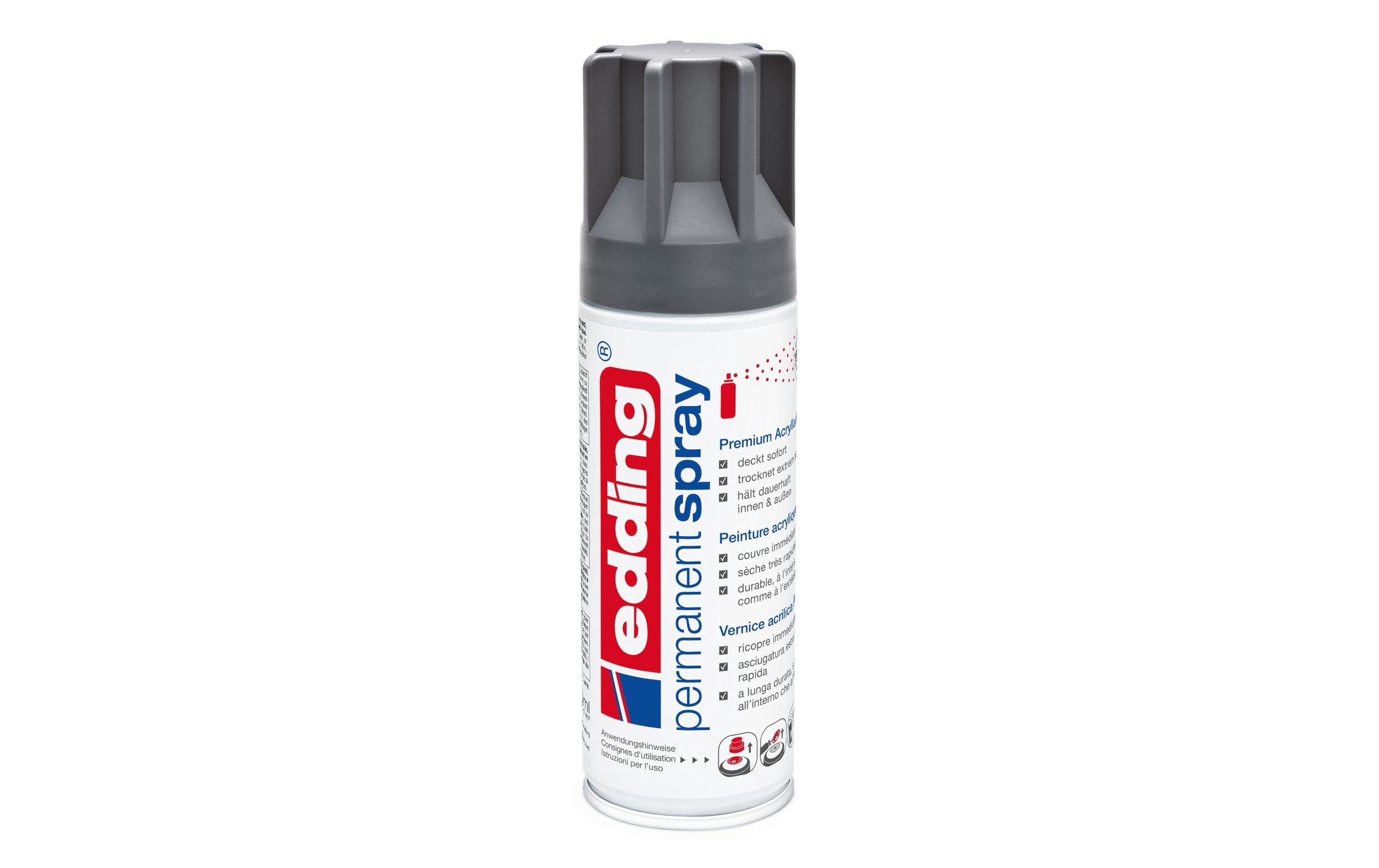 Edding Acryllack seidenmatt anthrazit sdm