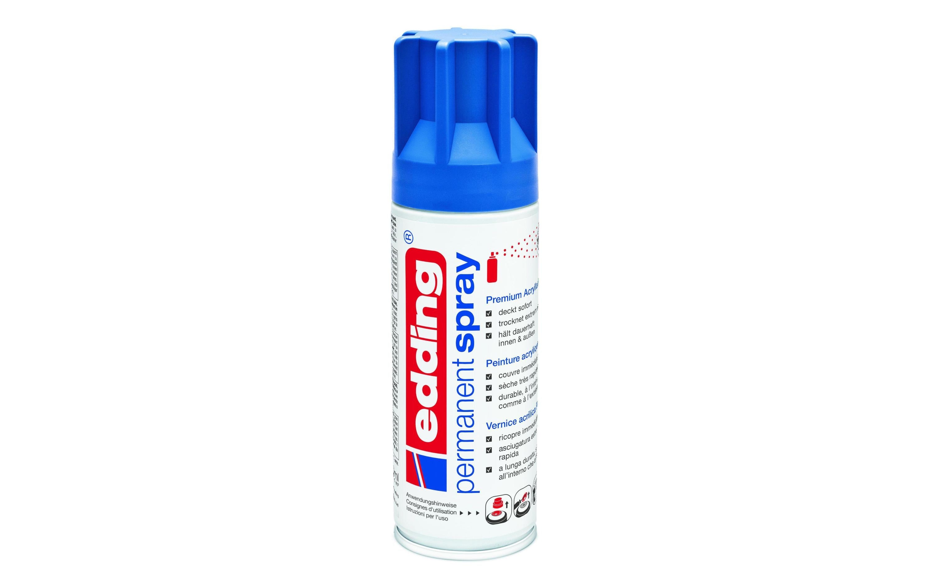 Edding Acryllack seidenmatt enzianblau sdm