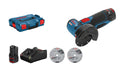 BOSCH Professional GWS 12V-76 V-EC Kit Winkelschleifer mit Akku