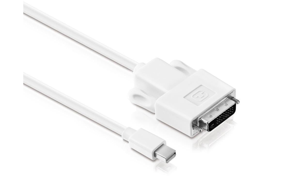 PureLink iSerie Mini DP auf DVI Kabel 1.50m, Mini DP Stecker auf DVI Stecker