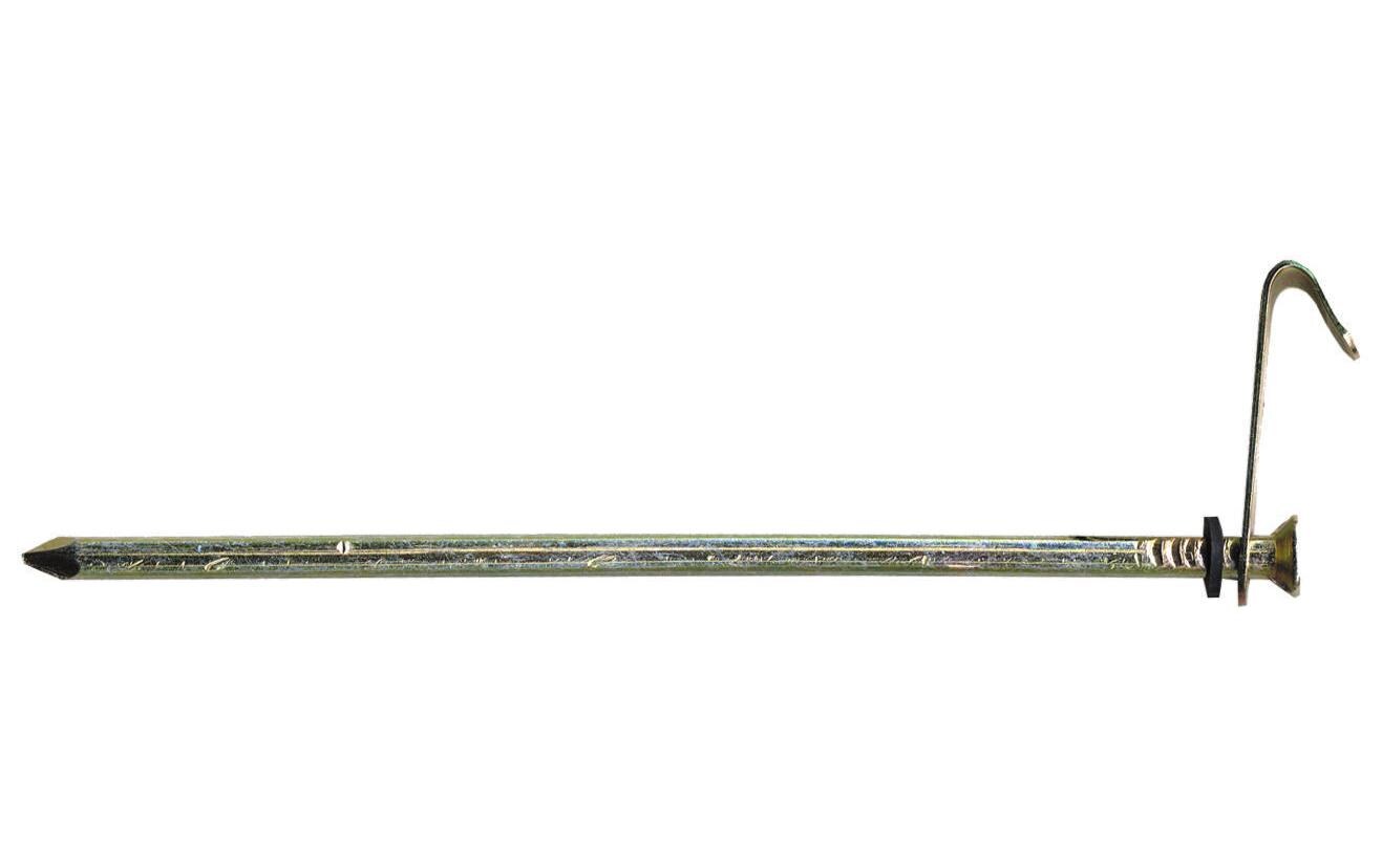 Erdnagel Stahl Rund 21cm, 7mm
