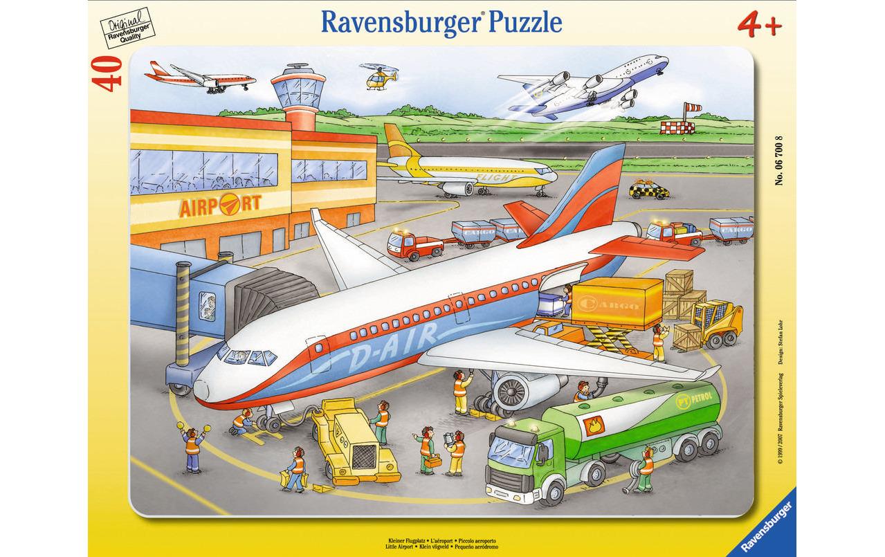 Ravensburger Puzzle, Kleiner Flugplatz Puzzleteile: 40, Alter: 4+