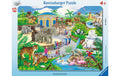Ravensburger Puzzle, Besuch im Zoo Puzzleteile: 45, Alter: 4+
