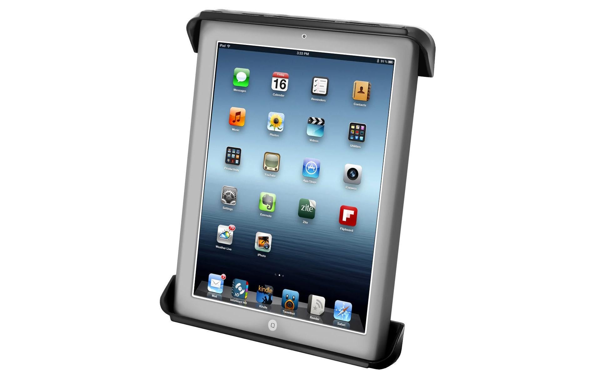 RAM Modelspezifischer Halterung für IPad 1-4, HP Touch Pad, Top-Halter