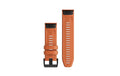 Garmin fenix 6X 26mm QuickFit Ember Orange Silicone Band