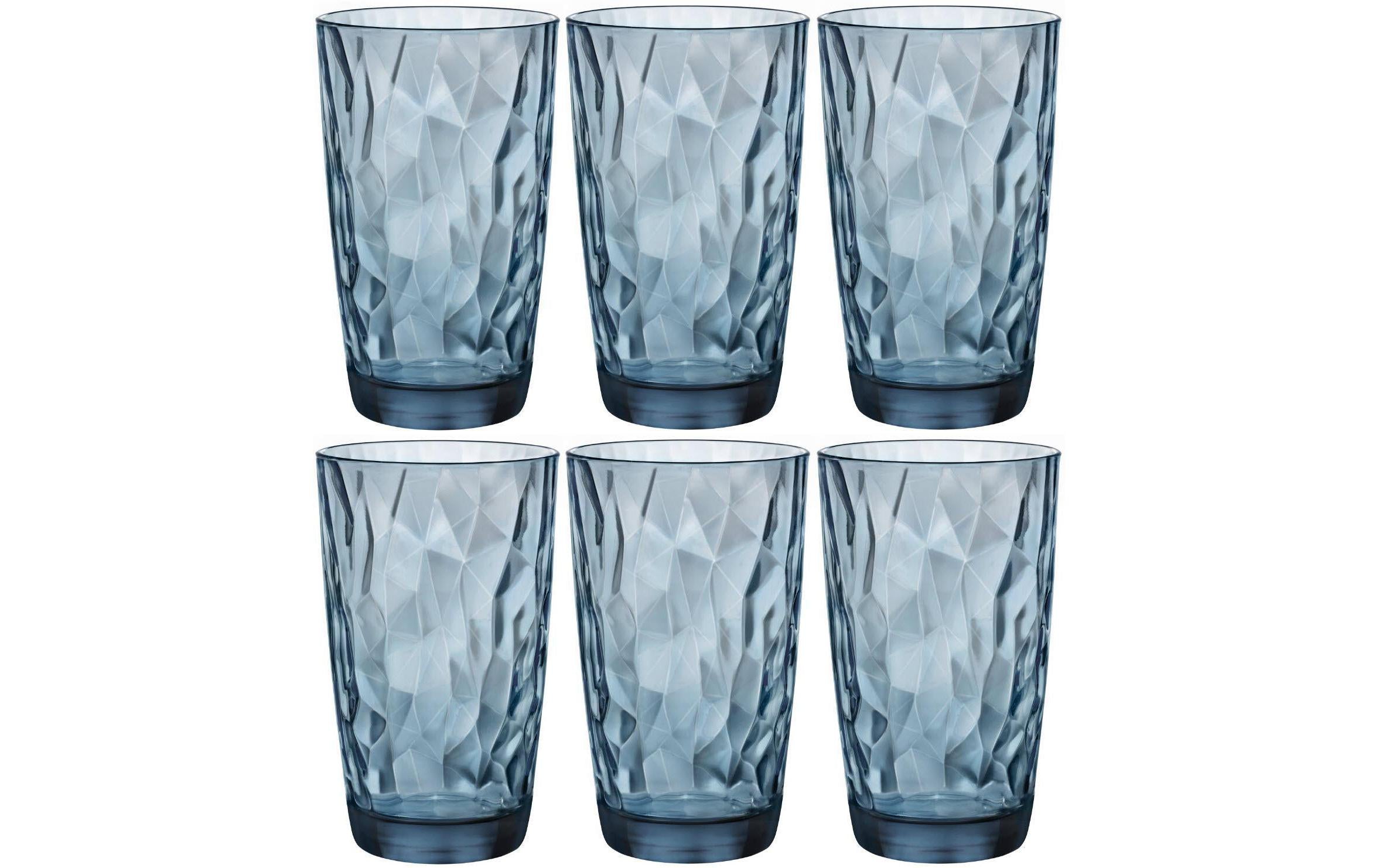 Rocco Bormioli Longdrinkbecher 47cl 6tlg. blau