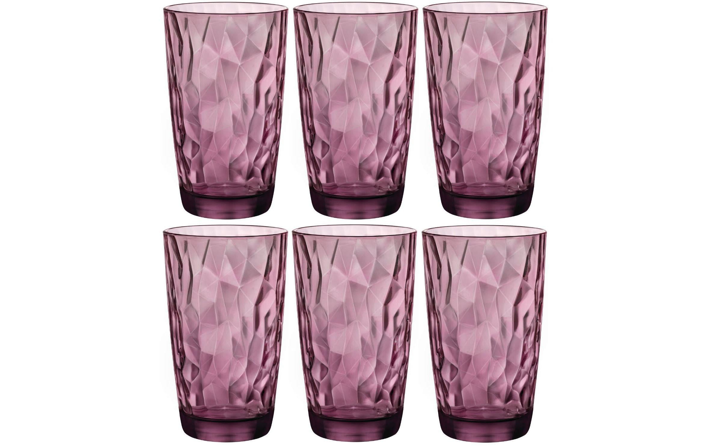 Rocco Bormioli Longdrinkbecher 47cl 6tlg. violett