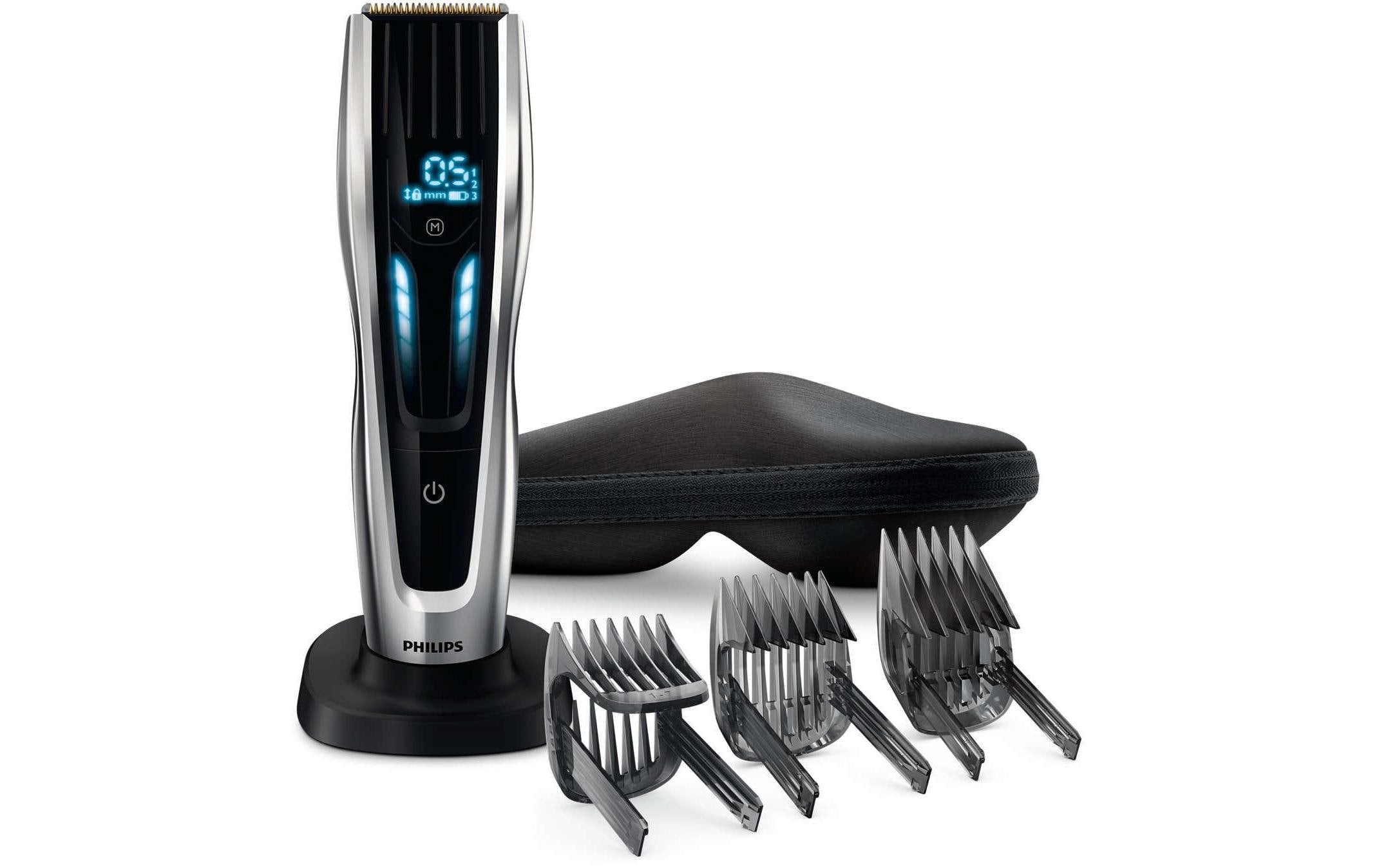 Philips Haarschneider 9000 HC9450/20 intuitive Benutzeroberfläche