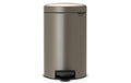Brabantia Treteimer NewIcon 12 l, Platinum