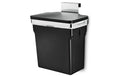 Simplehuman Schrank Abfalleimer 10Liter Stahlrahmen mit Kunsstoffeimer