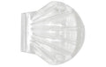 spirella Wandfixierung für Duschvorhang 2er Set, transparent, Kunststoff,5.6x5.6 cm
