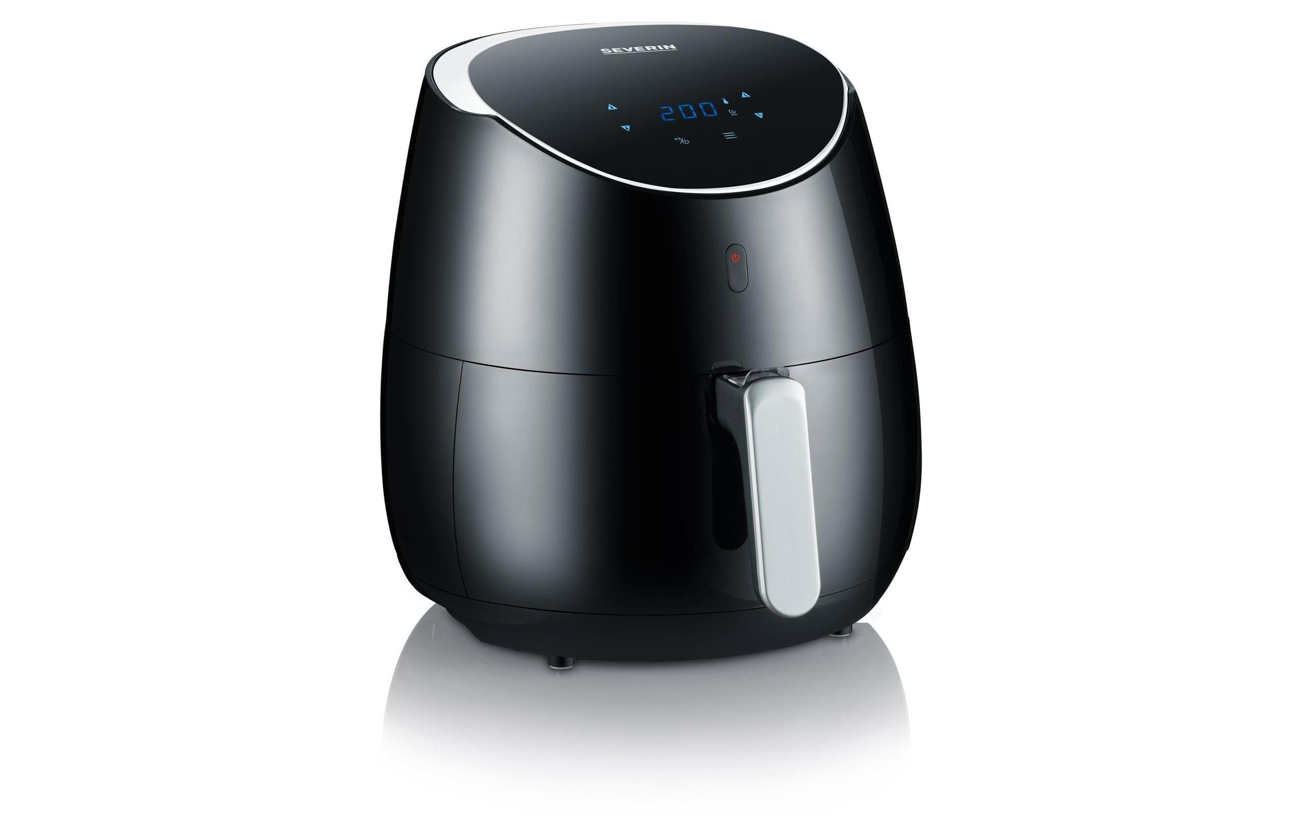 Severin Heissluftfritteuse 5.0 Liter Korb 2000 Watt, LED Touch Display