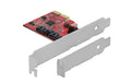 Delock PCI-Express - 2 Port SATA, mit RAID 2x SATA 6Gb/s, 1x PCI Express x1