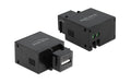 Delock Keystone Jack: USB Typ-A, schwarz 1x USB Typ-A Buchse, 1x 2Pin Terminalblock